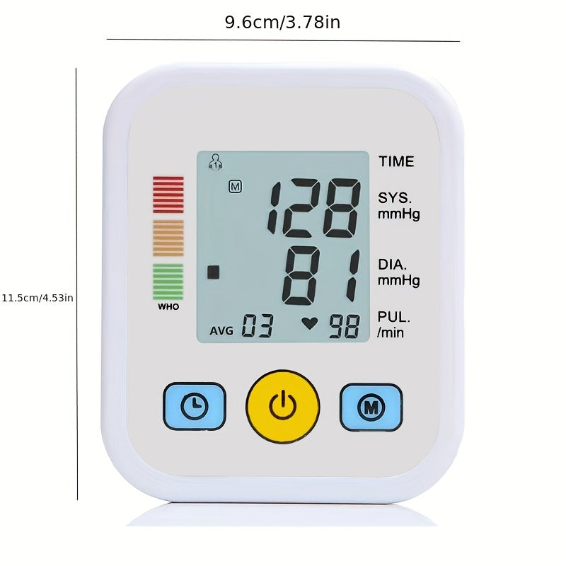 Accurately Measure Your Blood Pressure with this Home Automatic Electronic Blood Pressure Meter!