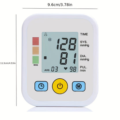 Accurately Measure Your Blood Pressure with this Home Automatic Electronic Blood Pressure Meter!