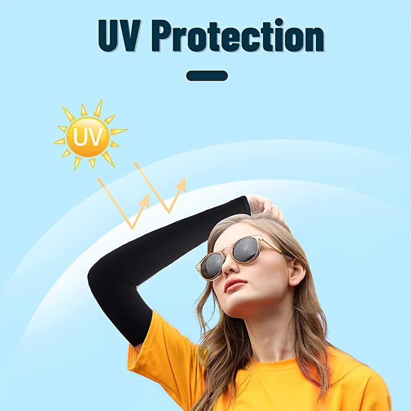 Stay Cool & Protected: UV Protection Arm Sleeve for Men & Women - Perfect for Sports & Outdoor Activities!