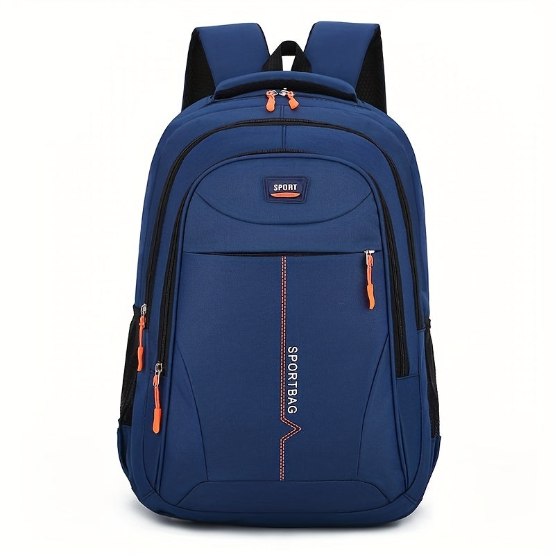 Stylish Double Shoulder Backpack for Men & Women - Lightweight, Breathable, Waterproof & Spine Protection - Perfect for School, Travel & Sports!