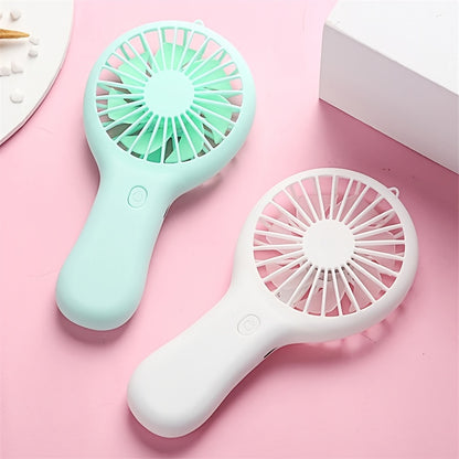 Stay Cool On-The-Go: 1pc Mini Handheld Fan with USB Charging – Perfect for Home, Office, Travel & Outdoor Use!