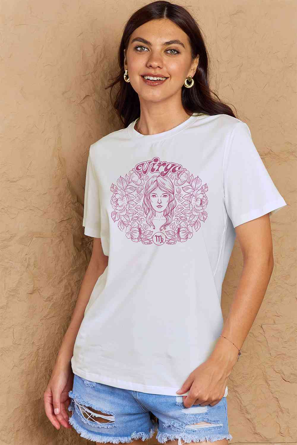 Simply Love T-shirt graphique VIERGE pleine taille