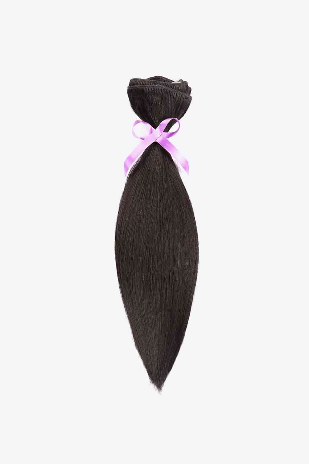 16" 110g Clip-in Hair Extensions Indian Human Hair