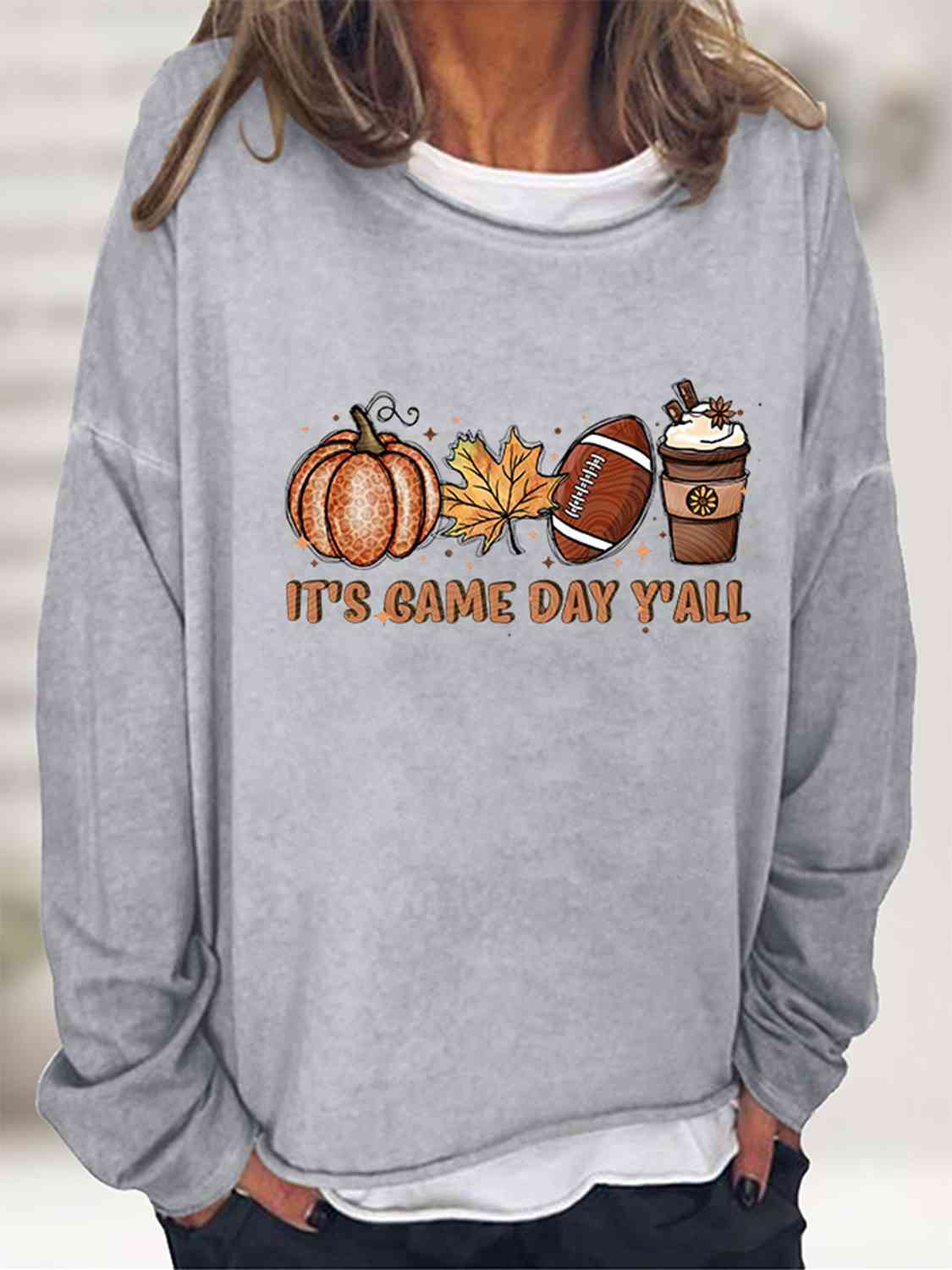 Sweat-shirt graphique IT'S GAME DAY Y'ALL