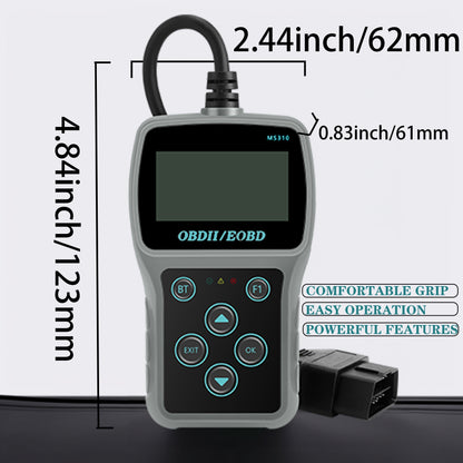 Unlock Your Car's Hidden Secrets: MS310 OBD2 OBDII EOBD Fault Code Reader Scanner Tool