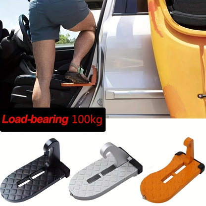 Upgrade Your Car with this Multifunctional Foldable Roof Rack Step - Aluminum Alloy Safety Car Accessories