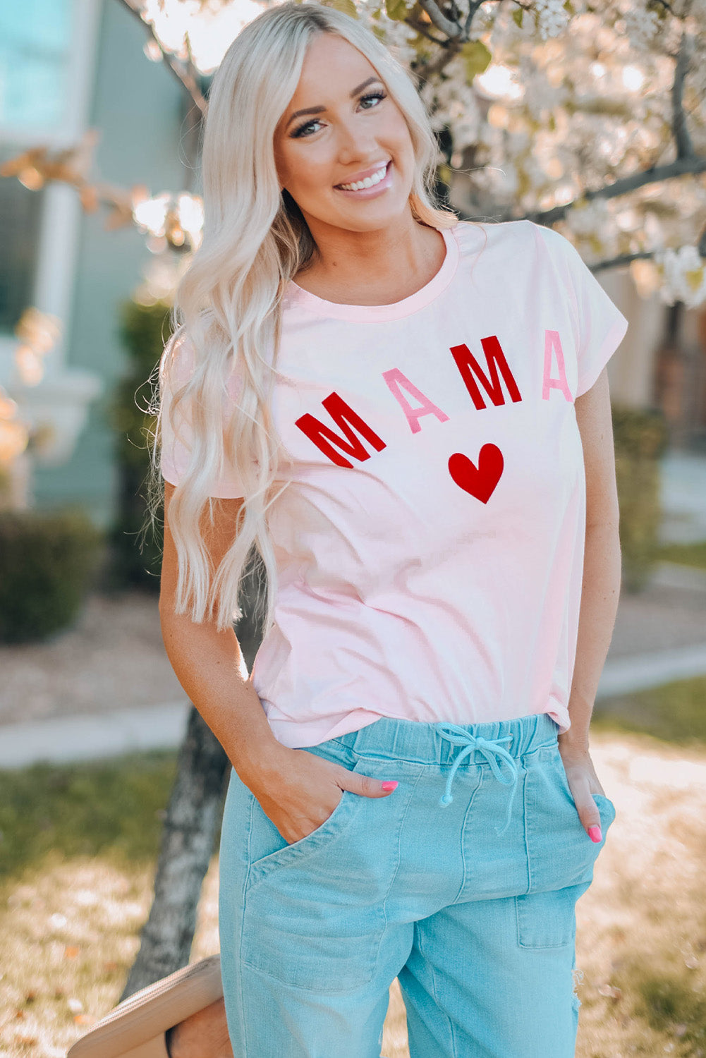 T-shirt graphique MAMA Heart