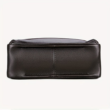 Stylish & Trendy PU Leather Crossbody Bag - Perfect for Business & Leisure!