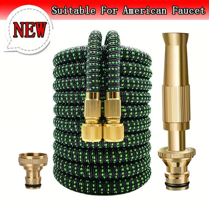 25/50/75/100/125 FT Garden Hose - Lightweight & Durable Expandable Water Hose