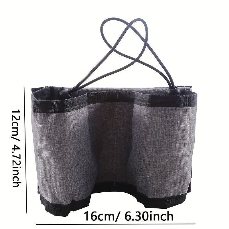 Travel Cup Holder Organizer - Convenient Luggage Armrest Attachment for Easy Access to Drinks