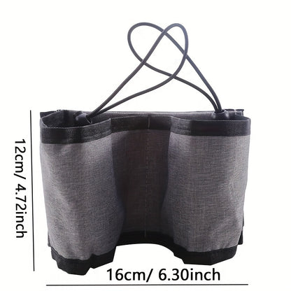 Travel Cup Holder Organizer - Convenient Luggage Armrest Attachment for Easy Access to Drinks