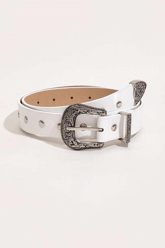 PU Leather Studded Belt