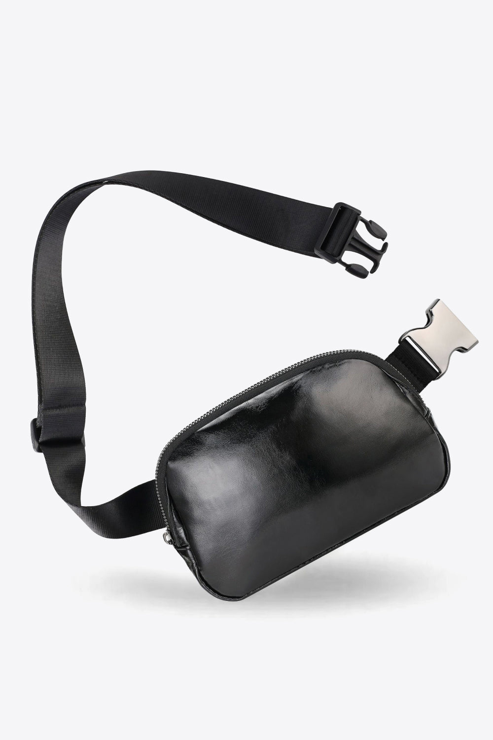 PU Leather Adjustable Strap Sling Bag