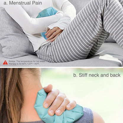 1pc Reusable Hot and Cold Therapy Ice Pack for Injuries, Headaches, Menstrual Pain, and Backs - Fast Relief and Comfort