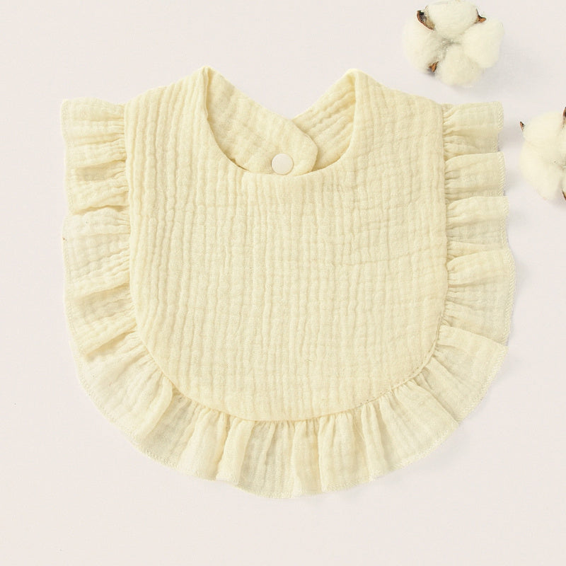 Adorable 1-Pack Baby Ruffled Bib - Perfect for Any Occasion!