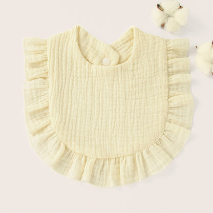 Adorable 1-Pack Baby Ruffled Bib - Perfect for Any Occasion!