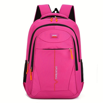 Stylish Double Shoulder Backpack for Men & Women - Lightweight, Breathable, Waterproof & Spine Protection - Perfect for School, Travel & Sports!