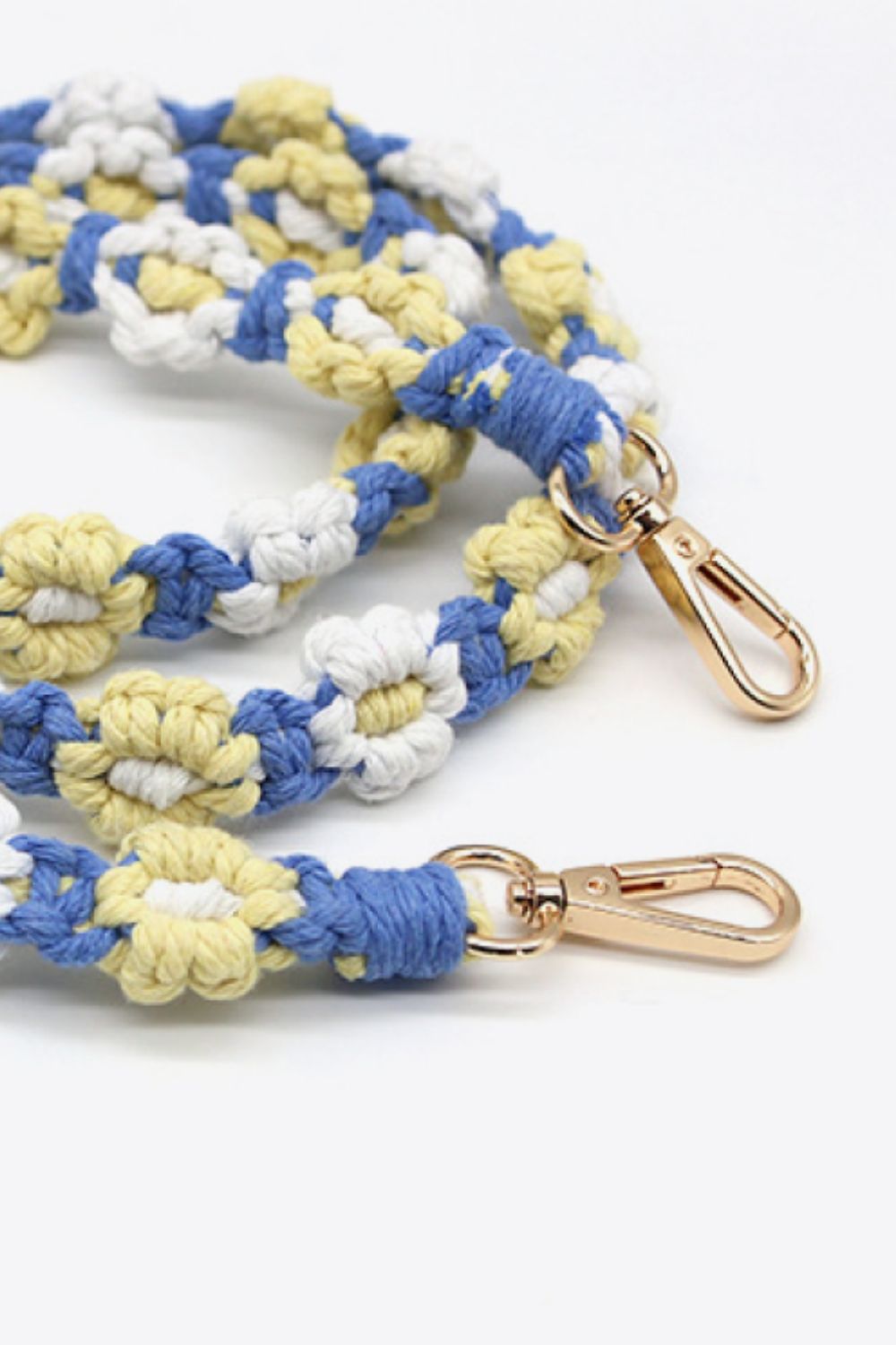 Macrame Flower Lanyard