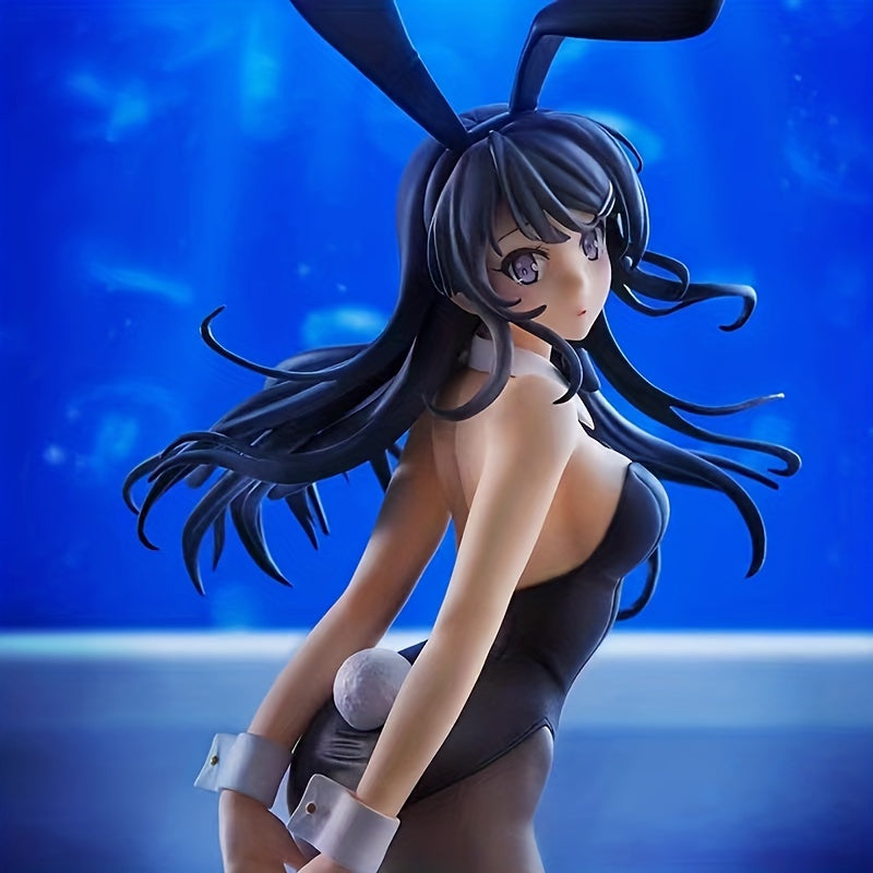 Adorable Black Clothes Bunny Girl Hand Car Accessories - Perfect Anime Character Decoration!