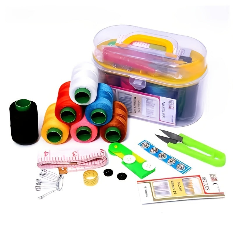 45pcs Sewing Box Set Large Household Sewing Repair Tool Storage Portable Sewing Sewing Sewing Kit