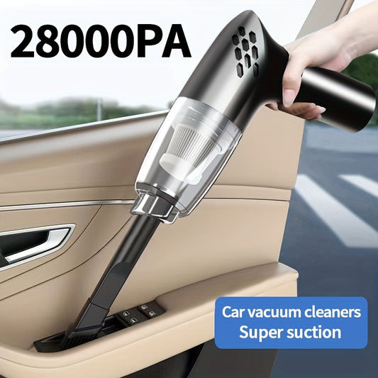 12V Super Suction Car Vacuum Cleaner - High Power Handheld Mini Vacuum for Home & Car Interior Cleaning