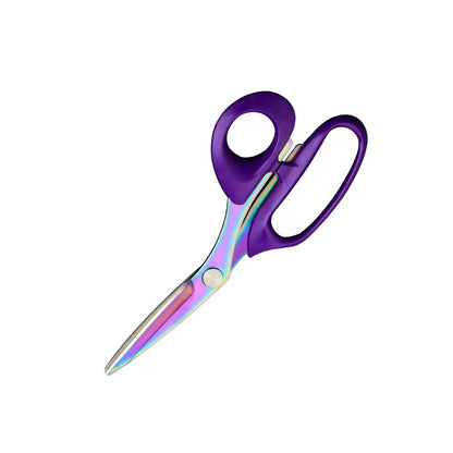 1pc Heavy Duty Sewing Scissors with Titanium Coating - Multi-Purpose Shears for Fabric, Leather, Dressmaking, Tailoring, Quilting, Home & Office, Art & School - Extra Sharp and Durable