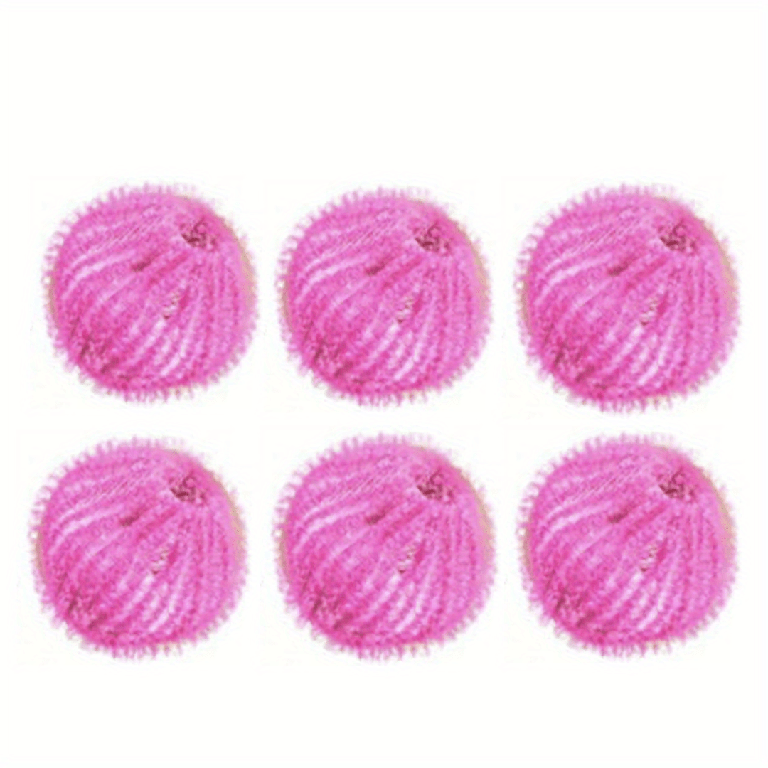 6Pcs Pet Hair Remover - Reusable Lint Remover Balls for Washing Machines - Get Rid of Pet Hair on Clothes Easily!