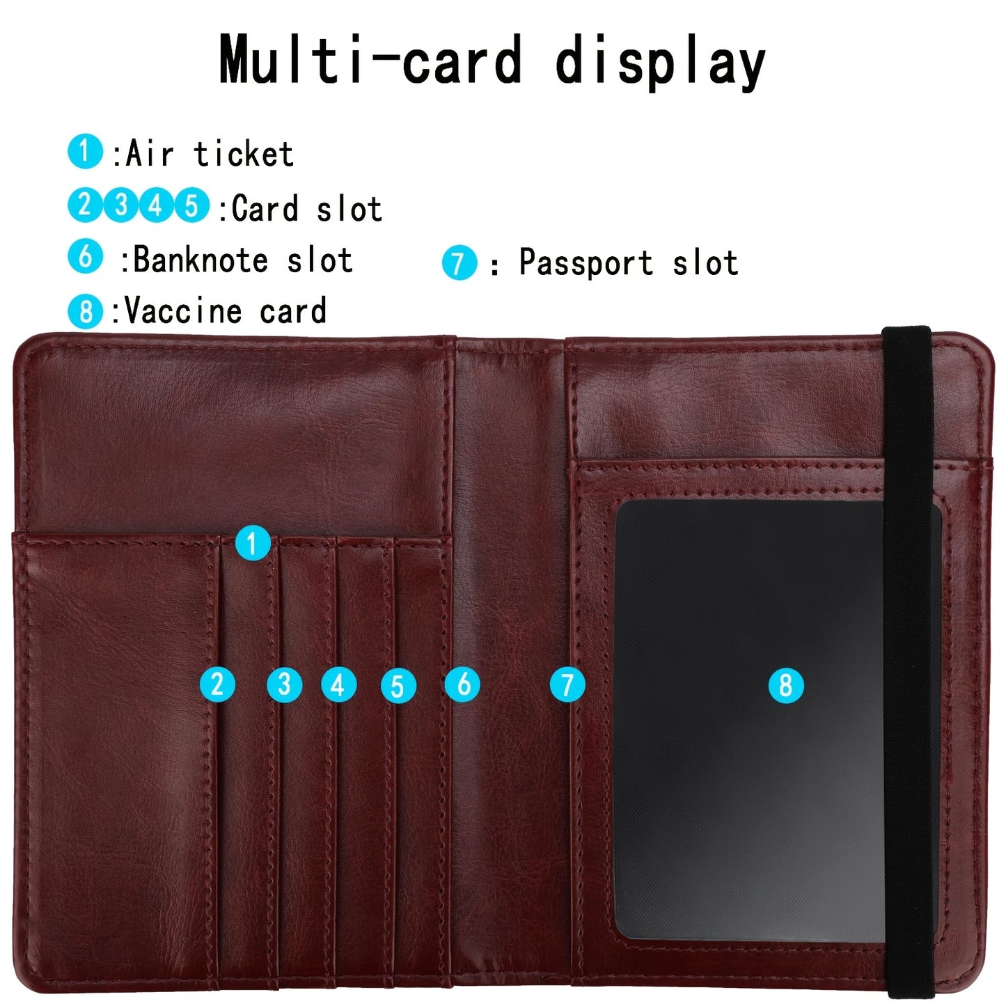 Travel In Style: Passport & Vaccine Card Holder - The Perfect Combo for Your Next Adventure!