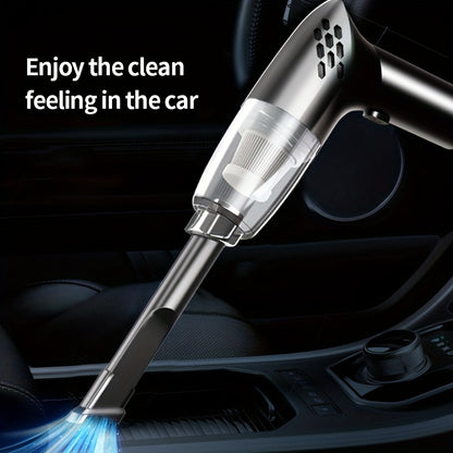 Wireless Portable Hand-held Car Vacuum - Super Suction, High-Power, Quality Assured Mini-Vacuum for Indoor & Outdoor Use