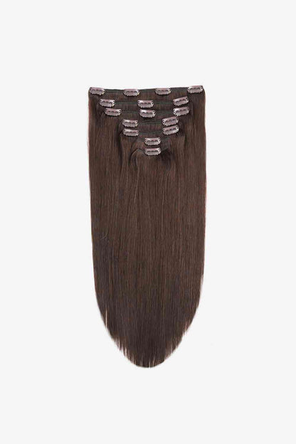 18" 120g Clip-In Hair Extensions Indian Human Hair