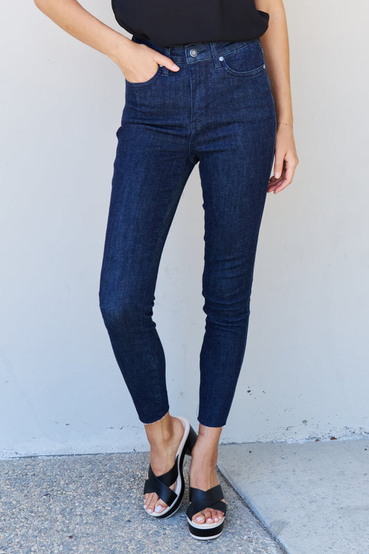 Judy Blue - Jean skinny taille haute Esme pleine taille