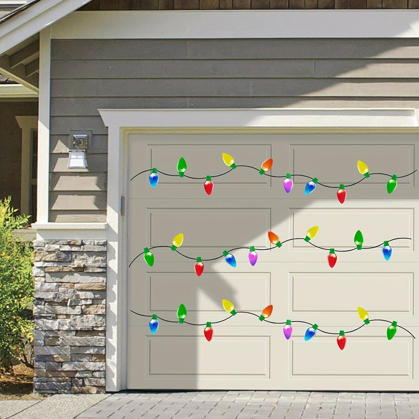 20 Piece Reflective Car Magnet Set - 12 Lights Bulb Magnets for Holiday Parties, Garages & More - Includes 8 Magnet Wires!