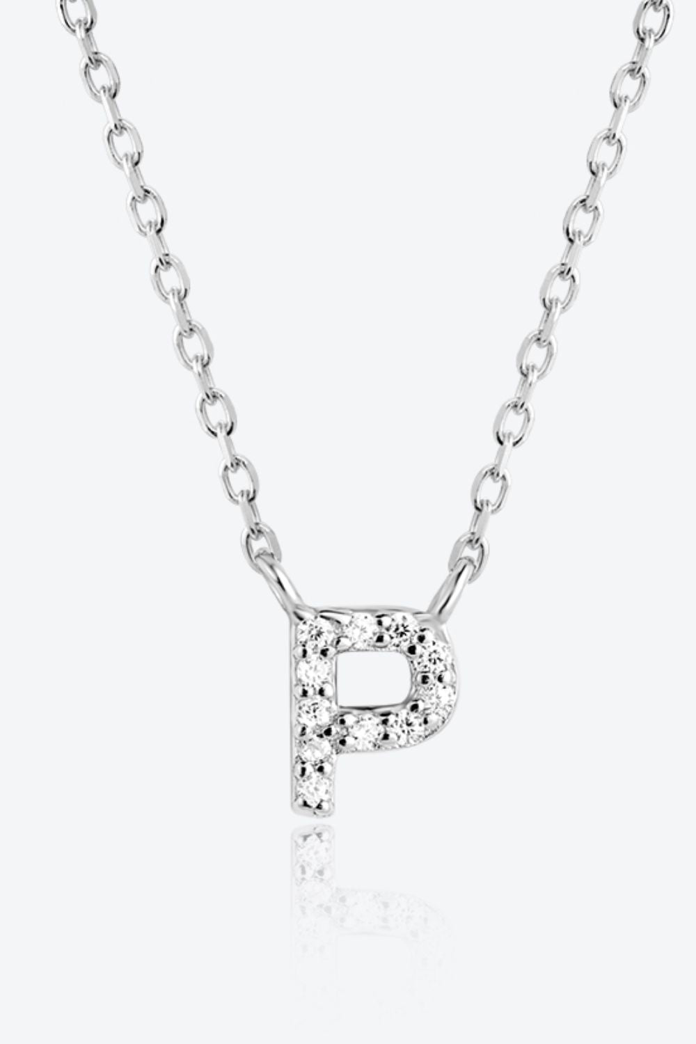 L To P Zircon 925 Sterling Silver Necklace