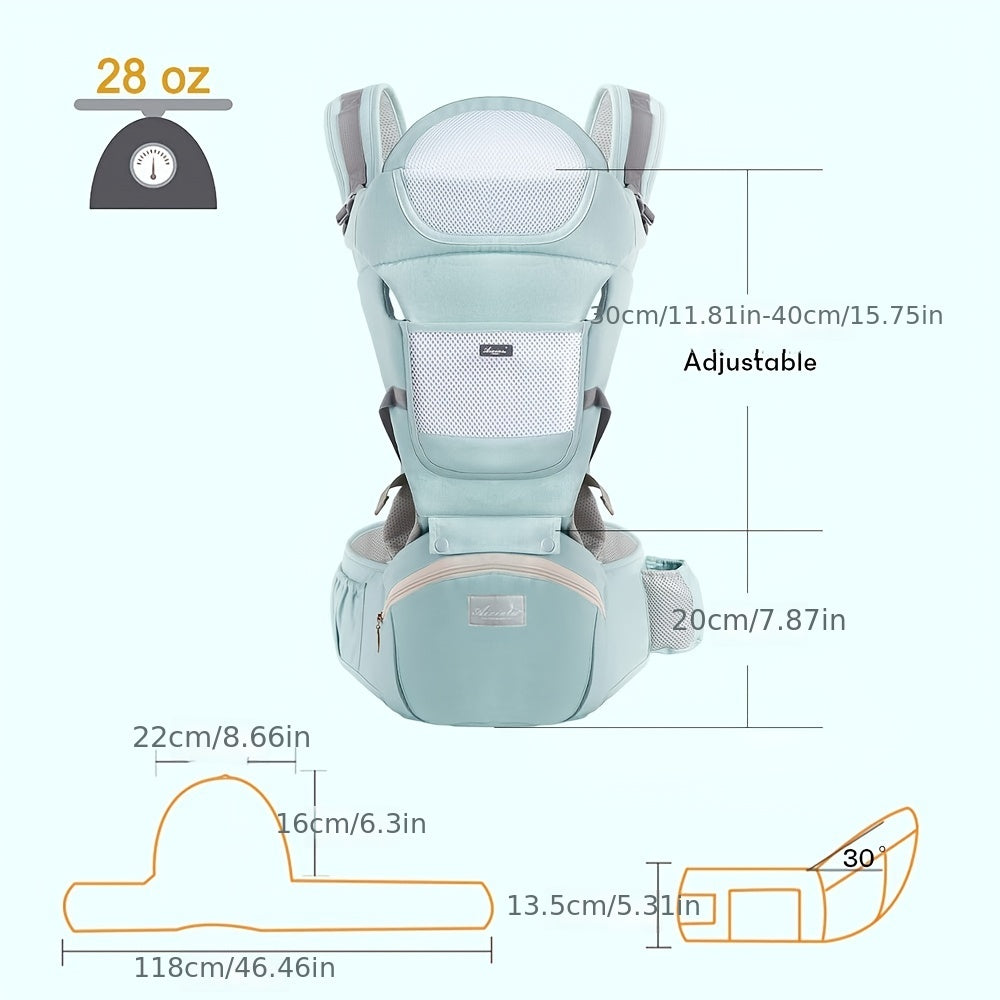 Tabouret de taille pour porte-bébé, porte-sac à dos pour bébé, pour enfant, tout-petit, nourrisson, nouveaux parents 