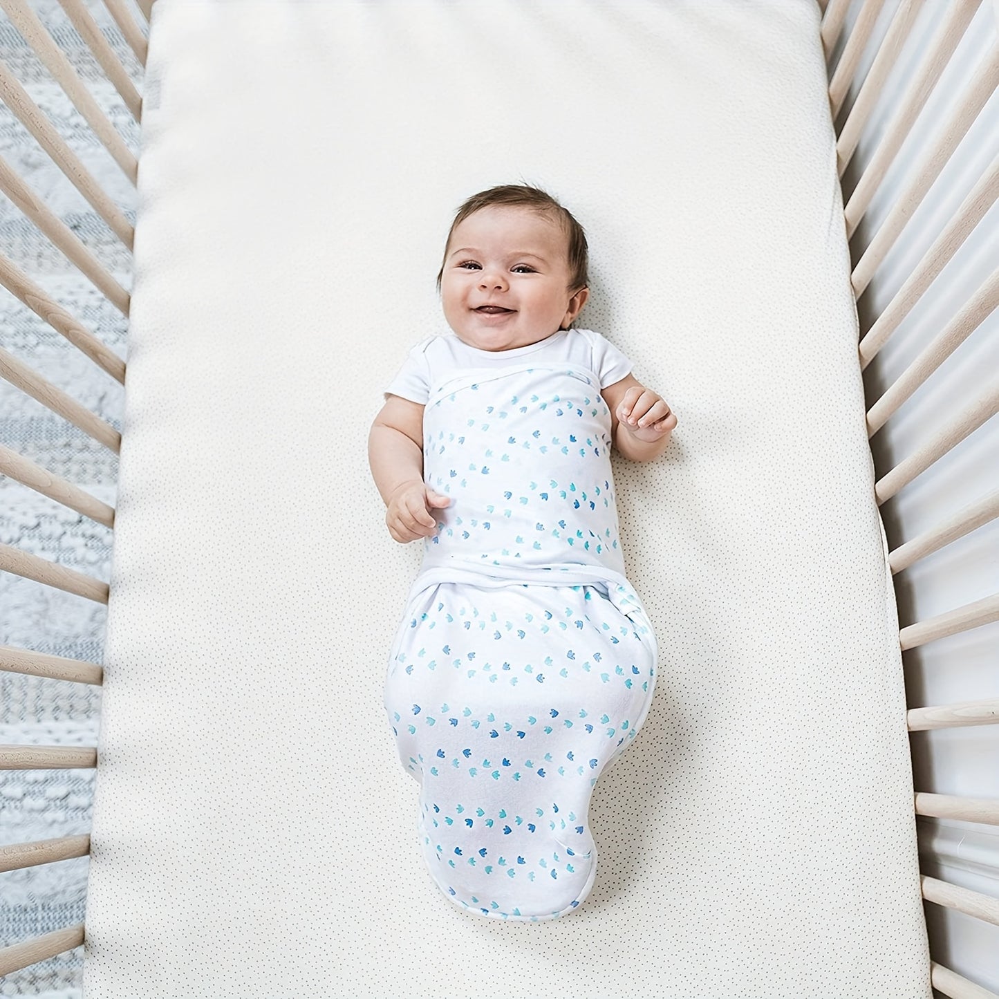 1 Set of Easy-to-Wrap Swaddling Blankets for Newborns - 0-6 Months - Perfect for Boys & Girls!