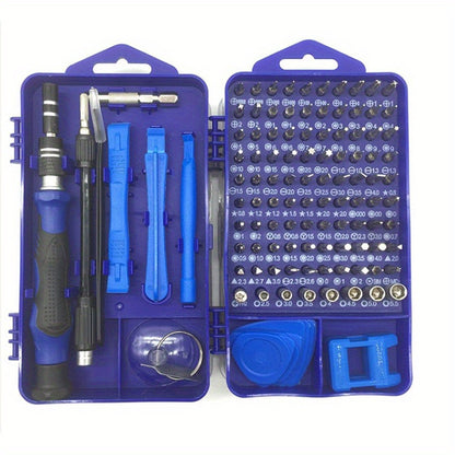 115 In1 Precision Screwdriver Set Small Screwdriver Bit Set For DIY Electronic Repairs-Computer Repair Tool Kit , IPhone, Repairing Tools With Case