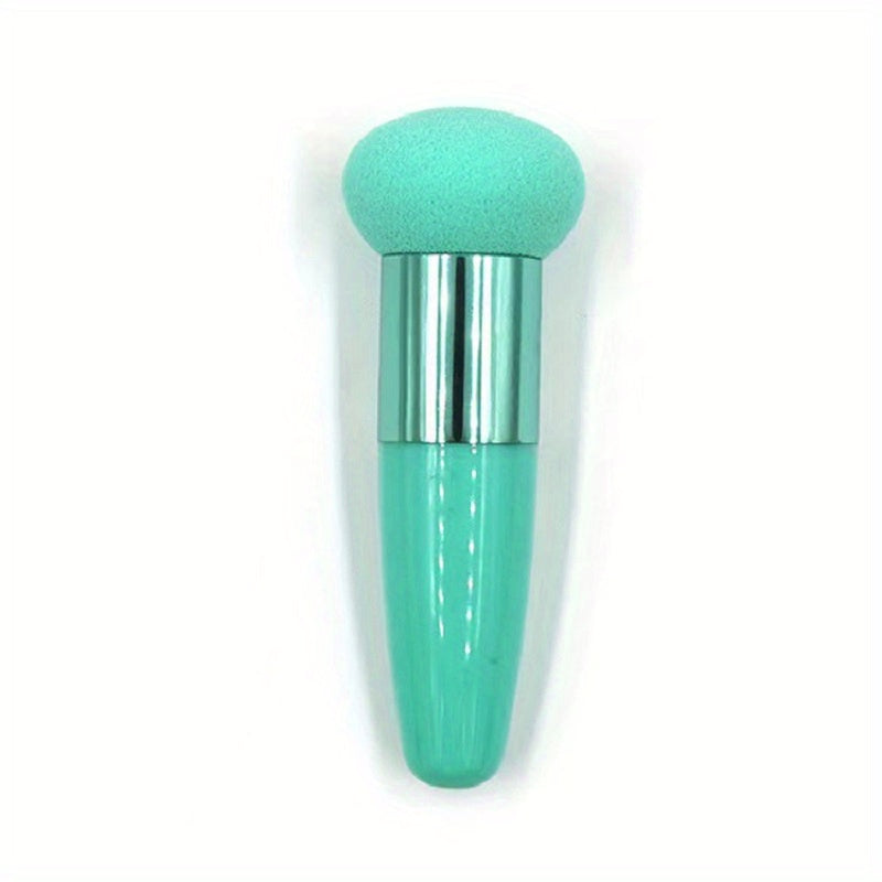 1pc Mushroom Shaped Makeup Sponge with Handle - Perfect for Blending Liquid Foundation, Creams, and Powders