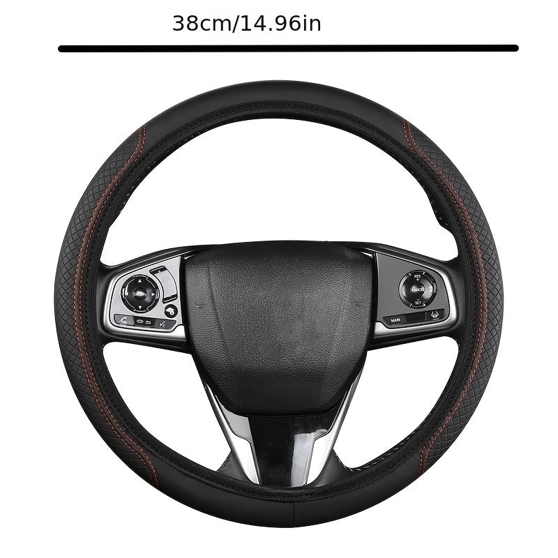 Upgrade Your Driving Experience with a Luxurious Car Leather Steering Wheel Cover