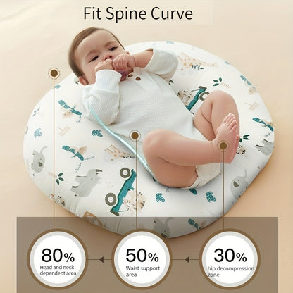 The Ultimate 0-3 Year Old Baby Pillow - Lying, Breastfeeding, Anti-Spitting, Learning & Sitting!