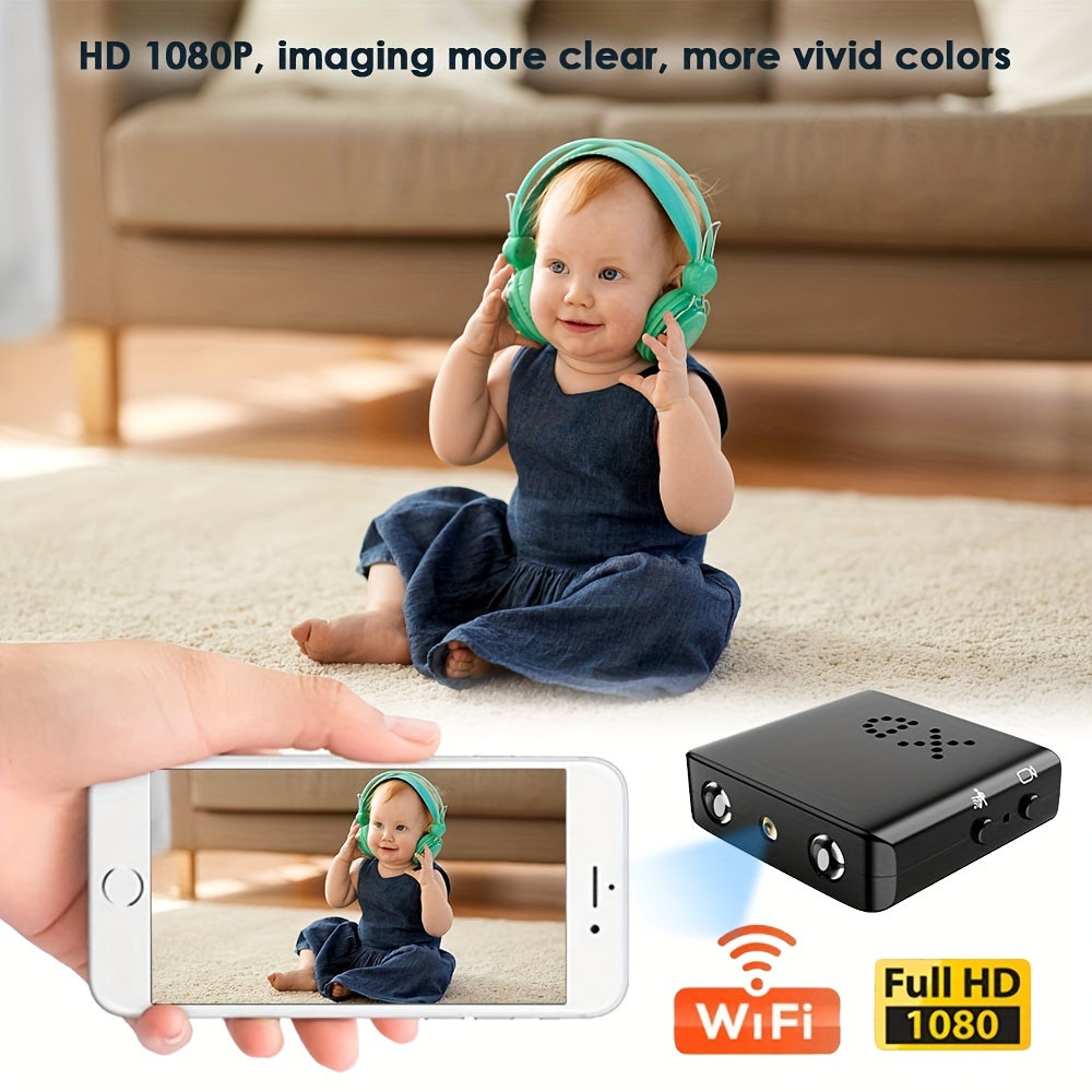 V380 HD Surveillance Camera: Smart Home Safety Monitor for Baby, Pet & Home - HD WiFi Camera with Infrared Night Vision & Motion Detection!