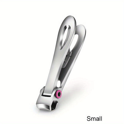 1 pc Sturdy Stainless Steel Nail Clippers for Thick and Hard Nails - Wide-Opening Jaws for Easy Cutting