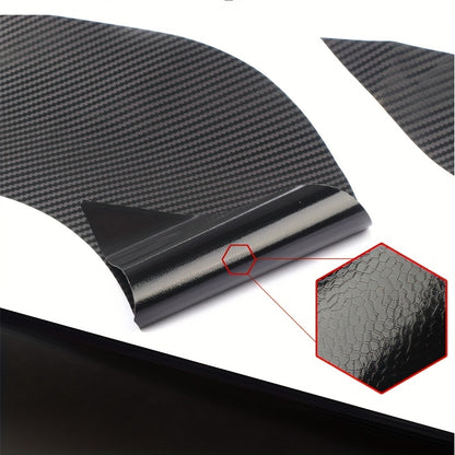 4pcs Car Door Sticker Carbon Fiber Scratches Resistant Cover Auto Handle Protection Film Exterior Styling Car Accessories