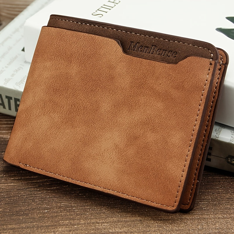 Stylish Leather Wallet: 3 Colors to Choose From - Soft & Thin Design!