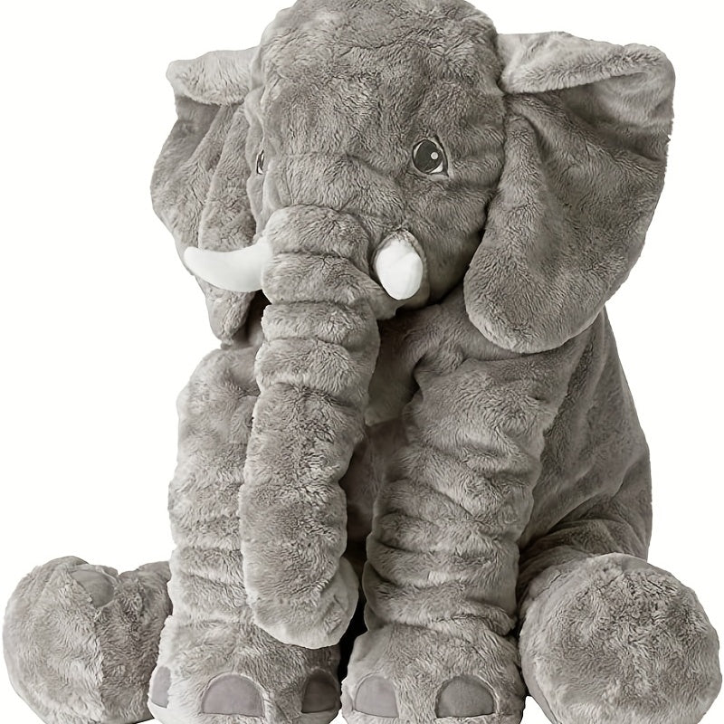 16 InchesBig Elephant Stuffed Animal Plush Toy, Cute Grey Elephant Toy