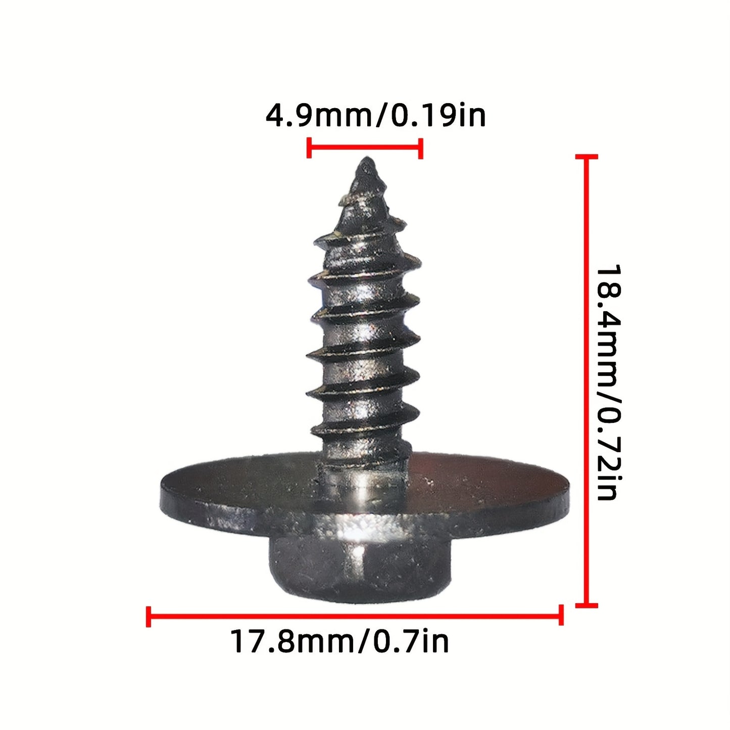 40pcs Metal Nut Screws - Perfect for BMW E46, E92, E90 & F10 - Chassis Engine Guard Metal Nut Washers U-Nut Clip Engine Shield Bumper Guard Cross Screws