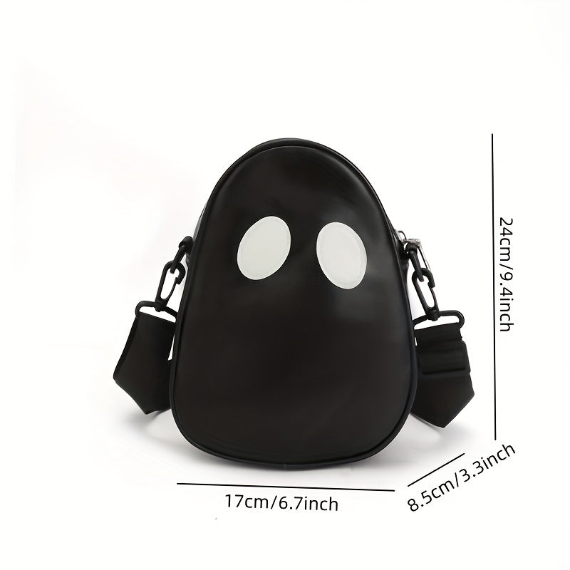 Spice Up Your Halloween Look with this Trendy Ghost Design Purse!