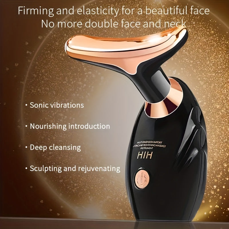 Anti-Aging Face Massager for Women and Men - Reduces Wrinkles and Fine Lines, Improves Skin Elasticity and Tone - Facial, Neck, and Eye Device