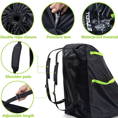 TOMULE Backpack Adjustable Thickened Waterproof Foldable Child Safety Seat Storage Bag For Travel