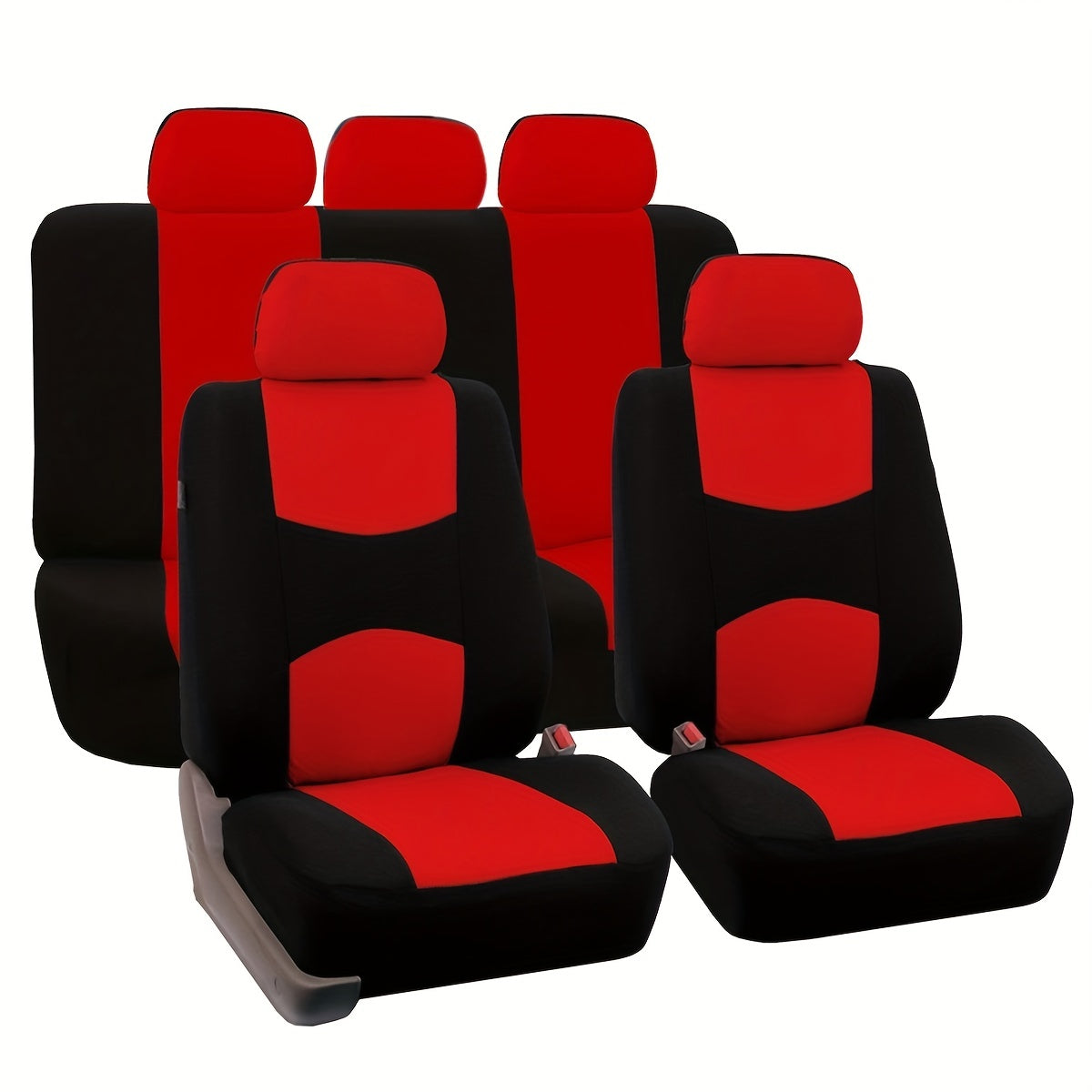 Upgrade Your Car's Interior with This Stylish Universal Fit Seat Cover Set!