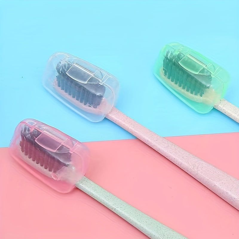 5pcs Toothbrush Protection Covers - Keep Your Toothbrush Clean & Safe During Travel!